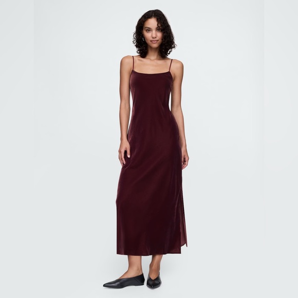 GAP Dresses & Skirts - Recycled Velvet Maxi Slip Dress
